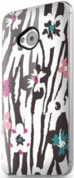 Чехол для HTC ONE ITSKINS Phantom Zebra Flower Чехол для HTC ONE ITSKINS Phantom Zebra Flower